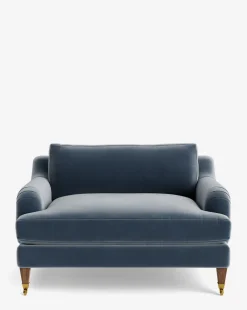 Lucille English Roll Arm Chair and a Half|Community Discount