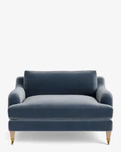 Lucille English Roll Arm Chair and a Half|Community Discount