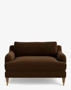 Lucille English Roll Arm Chair and a Half|Community Discount