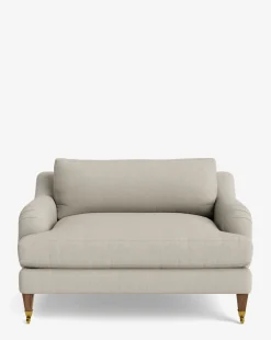 Lucille English Roll Arm Chair and a Half|Community Discount