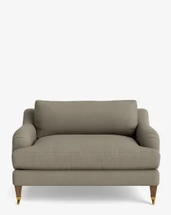 Lucille English Roll Arm Chair and a Half|Community Discount