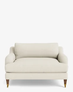 Lucille English Roll Arm Chair and a Half|Community Discount
