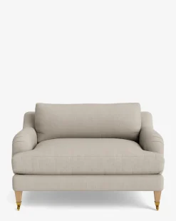 Lucille English Roll Arm Chair and a Half|Community Discount