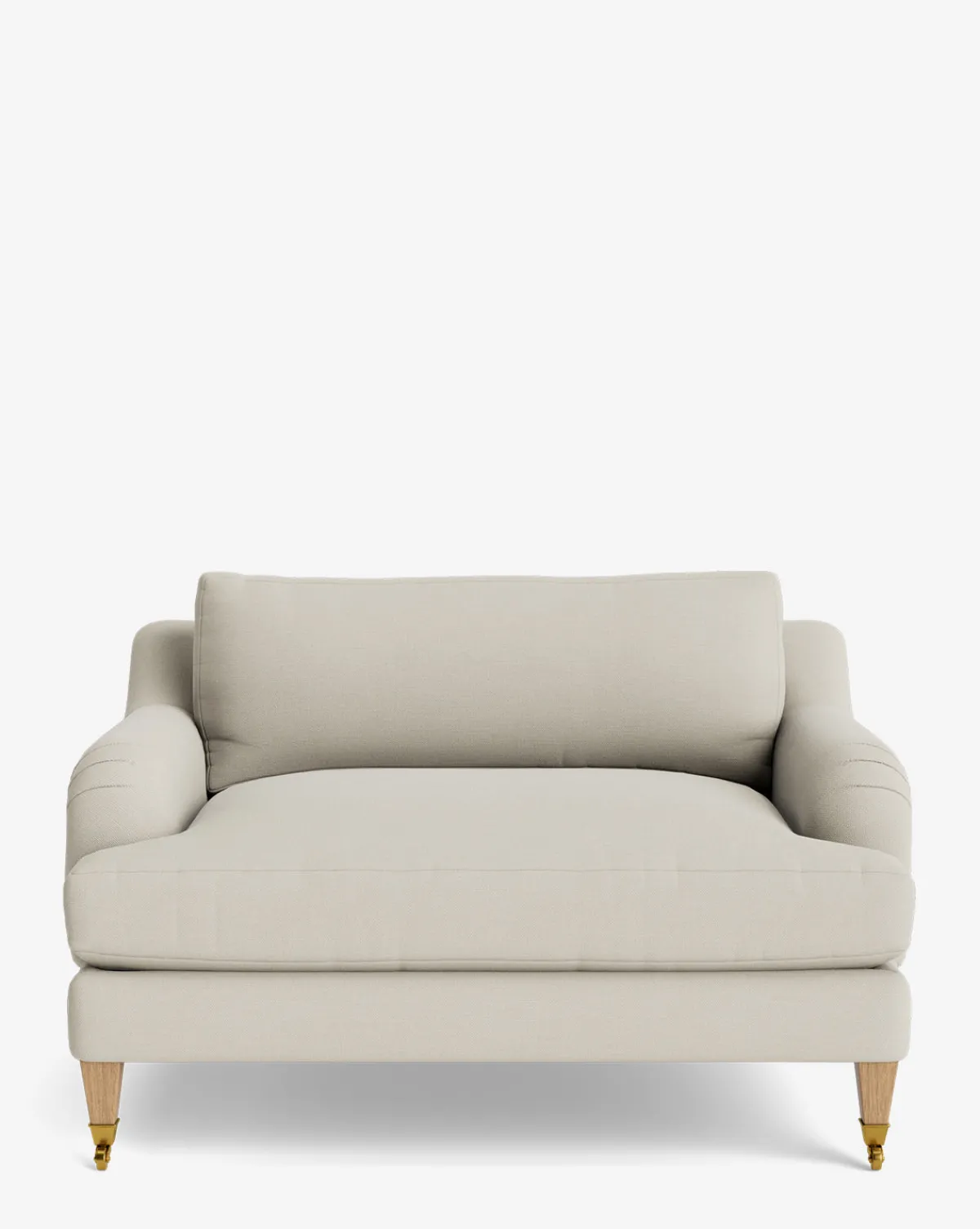 Lucille English Roll Arm Chair and a Half|Community Discount