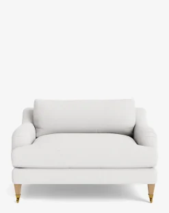 Lucille English Roll Arm Chair and a Half|Community Discount