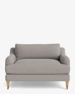 Lucille English Roll Arm Chair and a Half|Community Discount