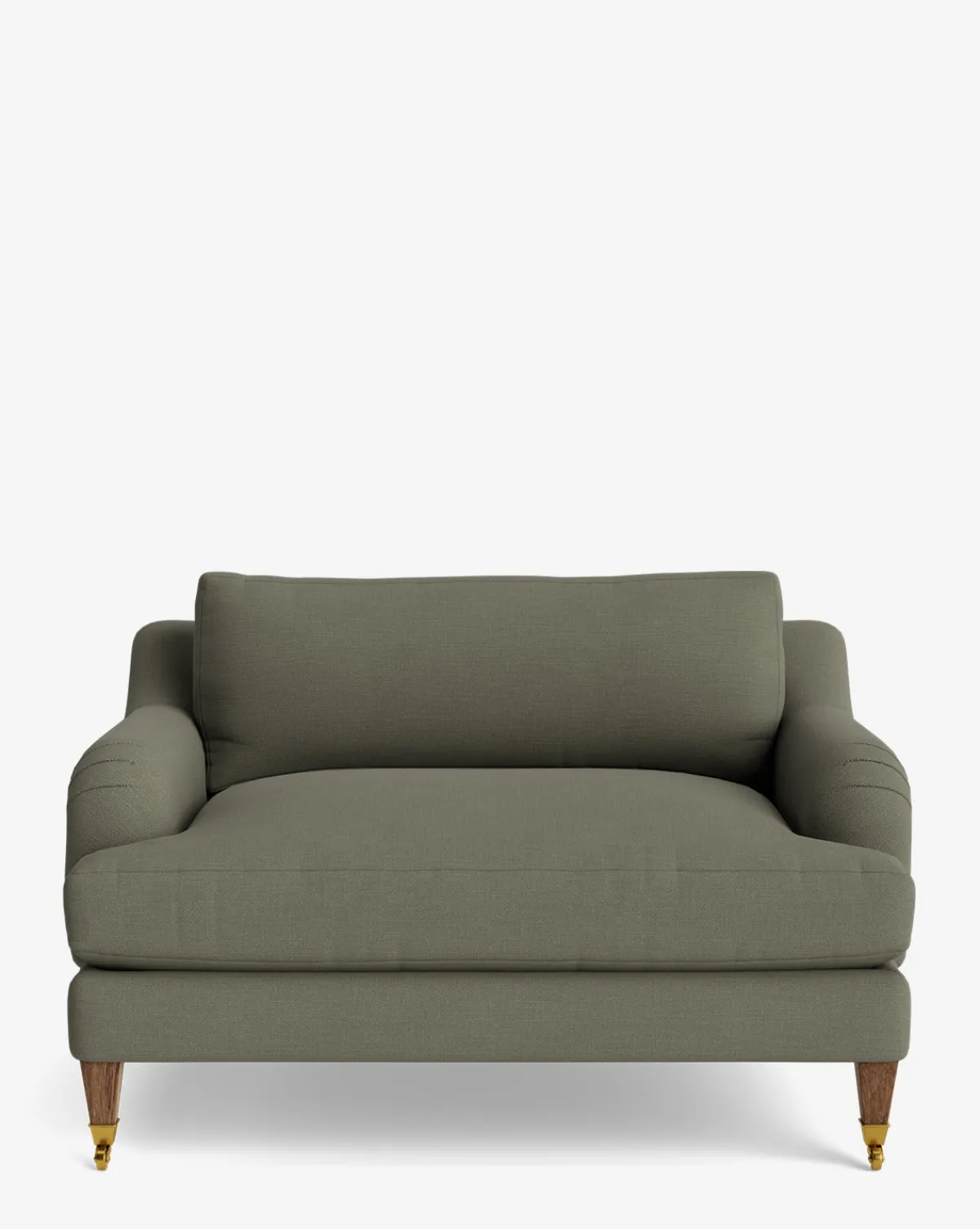 Lucille English Roll Arm Chair and a Half|Community Discount