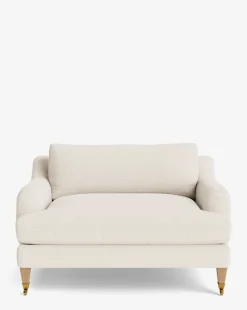 Lucille English Roll Arm Chair and a Half|Community Discount