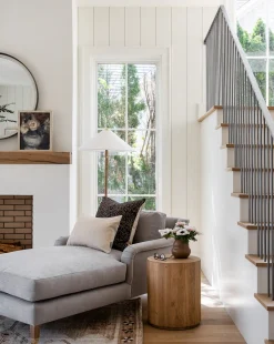 Lucille English Roll Arm Chaise Lounge|Community Clearance