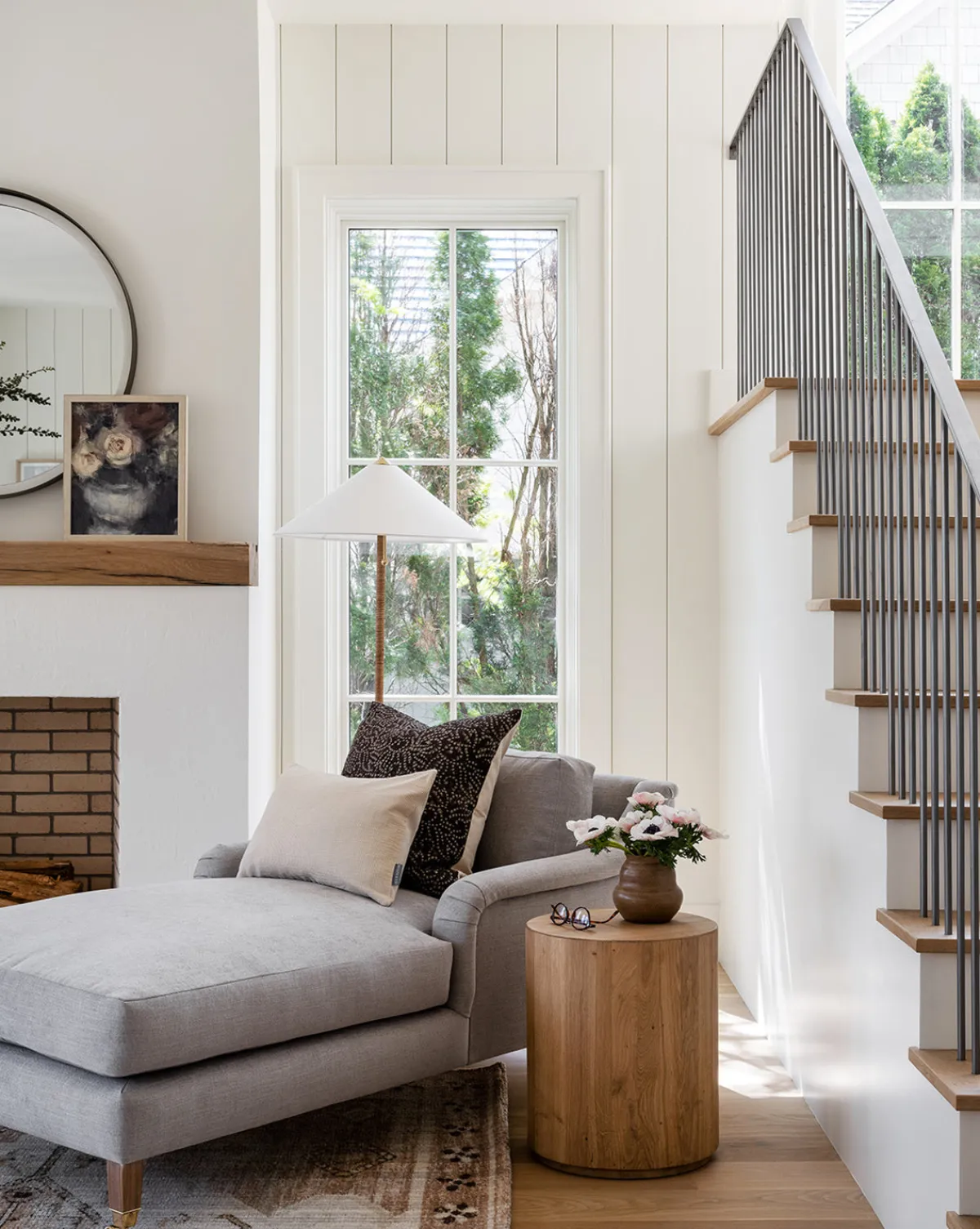 Lucille English Roll Arm Chaise Lounge|Community Clearance