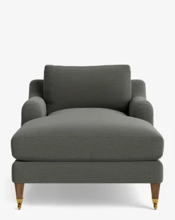 Lucille English Roll Arm Chaise Lounge|Community Clearance