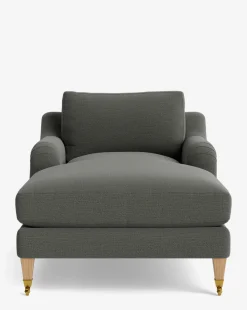 Lucille English Roll Arm Chaise Lounge|Community Clearance