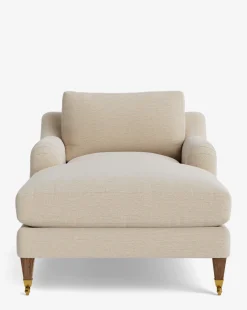 Lucille English Roll Arm Chaise Lounge|Community Clearance