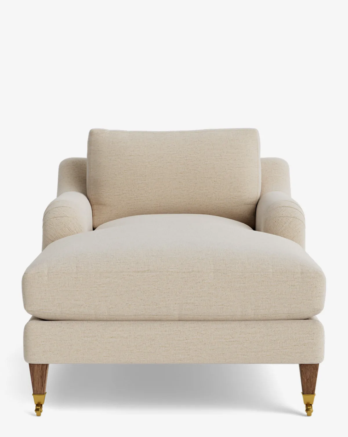 Lucille English Roll Arm Chaise Lounge|Community Clearance