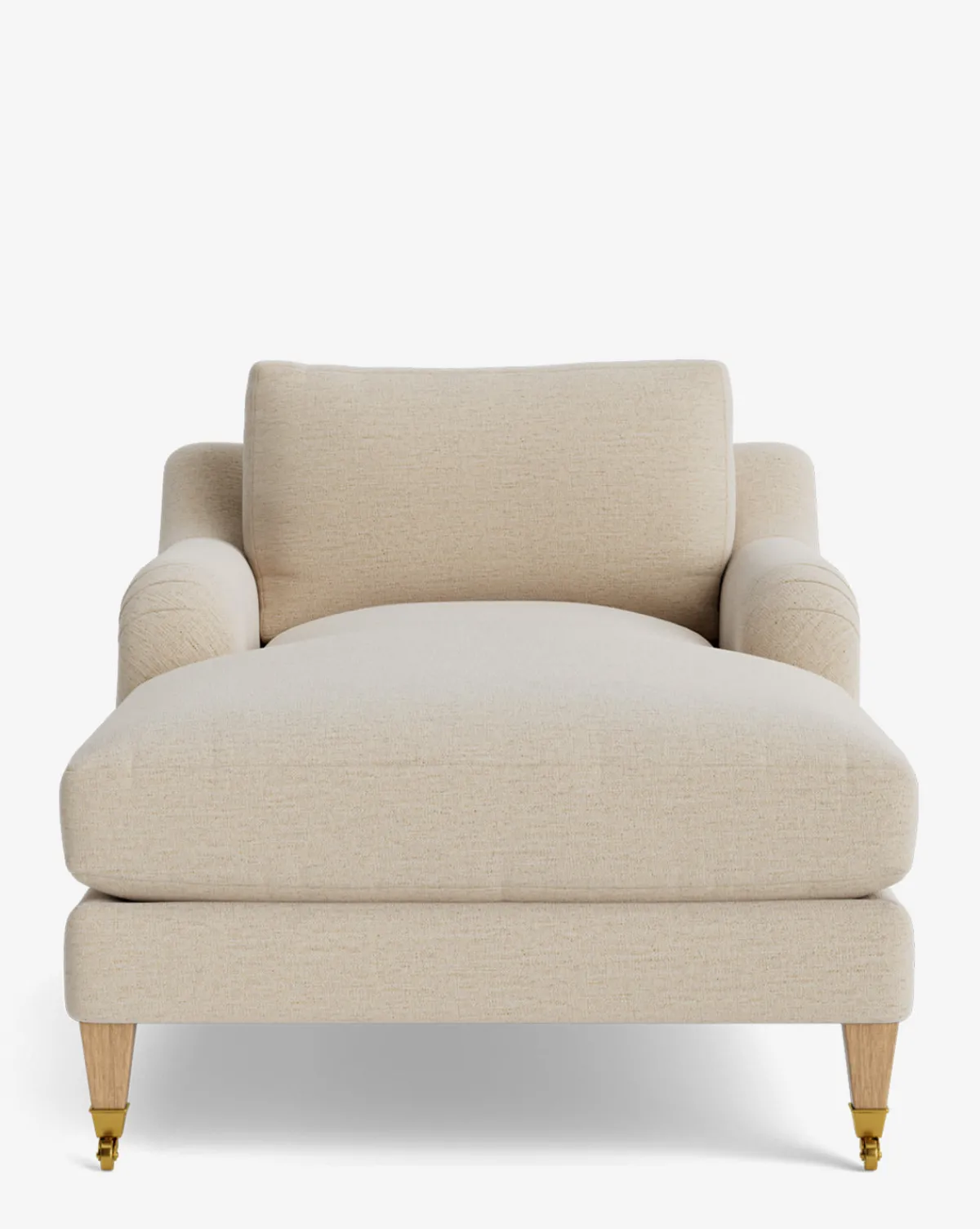 Lucille English Roll Arm Chaise Lounge|Community Clearance