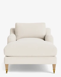 Lucille English Roll Arm Chaise Lounge|Community Clearance