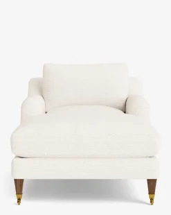 Lucille English Roll Arm Chaise Lounge|Community Clearance