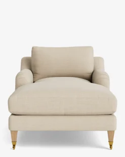 Lucille English Roll Arm Chaise Lounge|Community Clearance