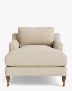 Lucille English Roll Arm Chaise Lounge|Community Clearance