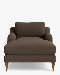 Lucille English Roll Arm Chaise Lounge|Community Clearance