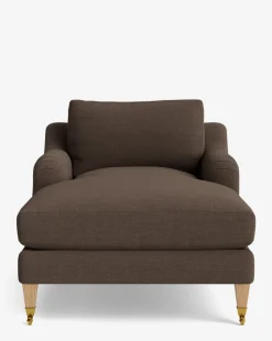 Lucille English Roll Arm Chaise Lounge|Community Clearance