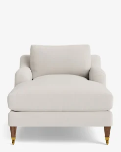 Lucille English Roll Arm Chaise Lounge|Community Clearance