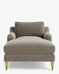 Lucille English Roll Arm Chaise Lounge|Community Clearance