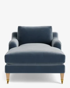 Lucille English Roll Arm Chaise Lounge|Community Clearance