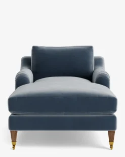 Lucille English Roll Arm Chaise Lounge|Community Clearance