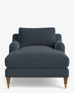 Lucille English Roll Arm Chaise Lounge|Community Clearance