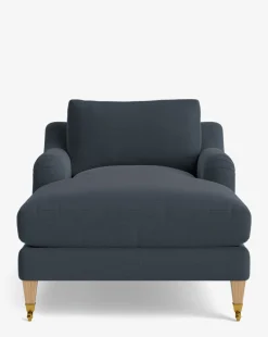 Lucille English Roll Arm Chaise Lounge|Community Clearance