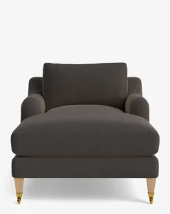 Lucille English Roll Arm Chaise Lounge|Community Clearance