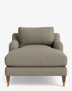 Lucille English Roll Arm Chaise Lounge|Community Clearance