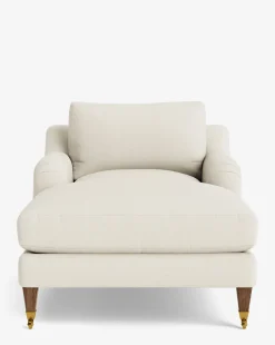 Lucille English Roll Arm Chaise Lounge|Community Clearance