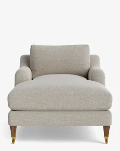 Lucille English Roll Arm Chaise Lounge|Community Clearance