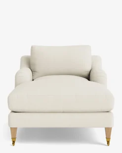 Lucille English Roll Arm Chaise Lounge|Community Clearance