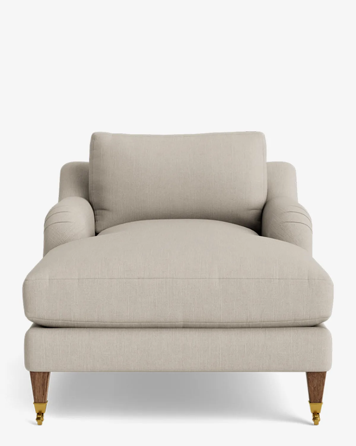 Lucille English Roll Arm Chaise Lounge|Community Clearance