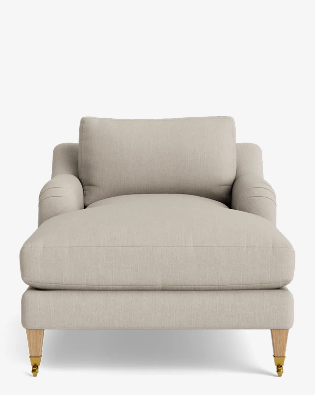 Lucille English Roll Arm Chaise Lounge|Community Clearance