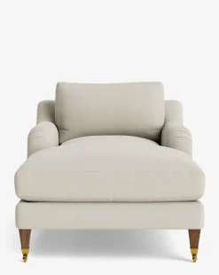 Lucille English Roll Arm Chaise Lounge|Community Clearance