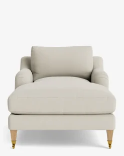 Lucille English Roll Arm Chaise Lounge|Community Clearance