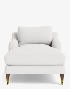 Lucille English Roll Arm Chaise Lounge|Community Clearance