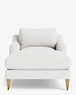 Lucille English Roll Arm Chaise Lounge|Community Clearance