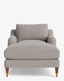 Lucille English Roll Arm Chaise Lounge|Community Clearance