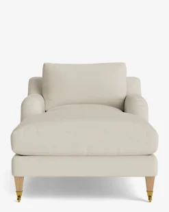 Lucille English Roll Arm Chaise Lounge|Community Clearance