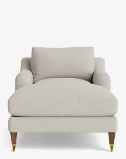 Lucille English Roll Arm Chaise Lounge|Community Clearance