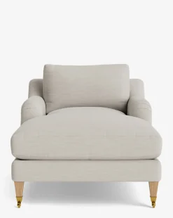 Lucille English Roll Arm Chaise Lounge|Community Clearance