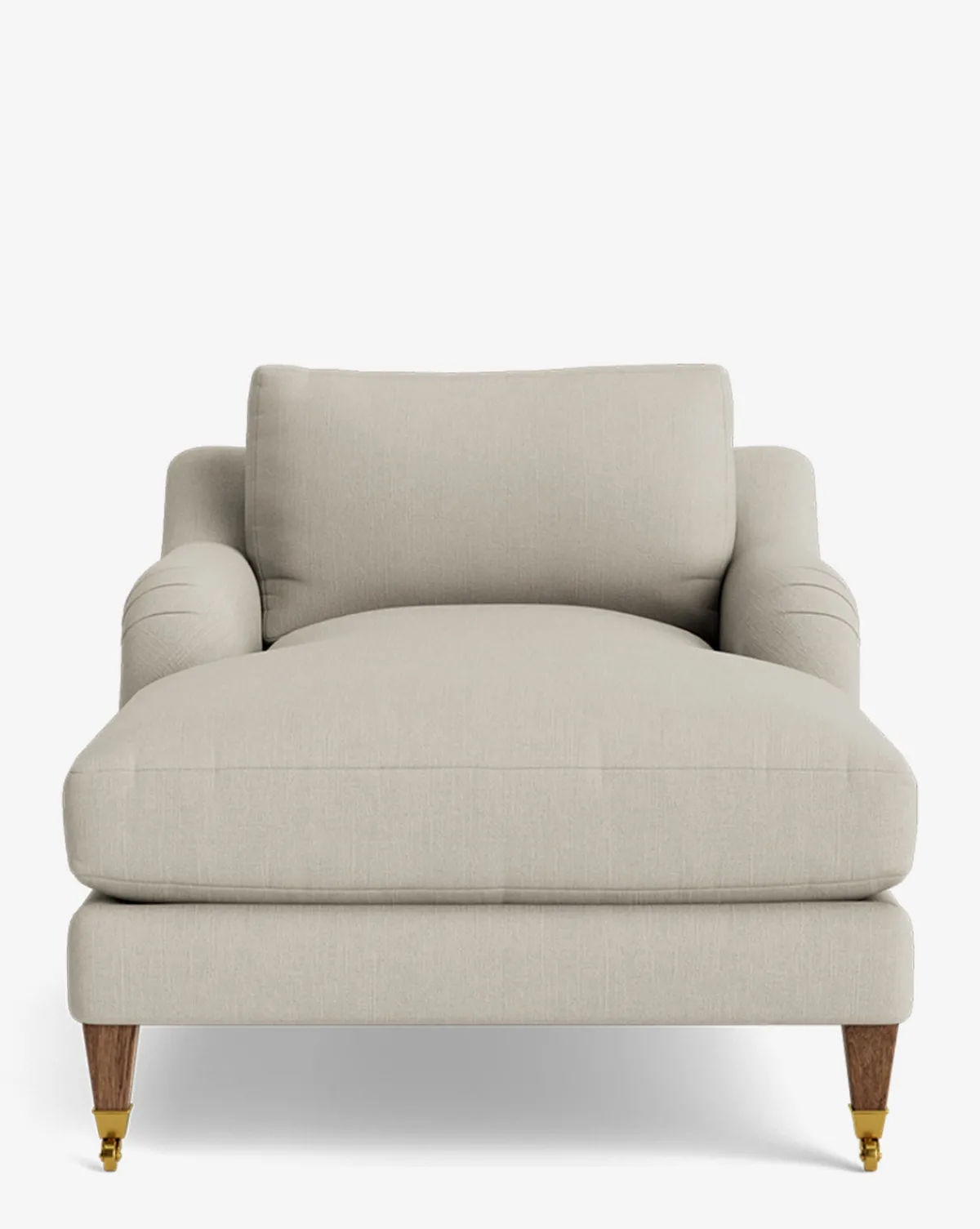 Lucille English Roll Arm Chaise Lounge|Community Clearance