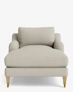 Lucille English Roll Arm Chaise Lounge|Community Clearance