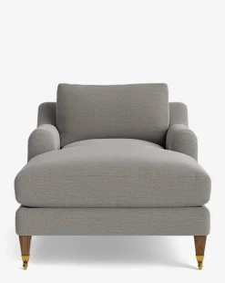 Lucille English Roll Arm Chaise Lounge|Community Clearance