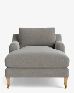 Lucille English Roll Arm Chaise Lounge|Community Clearance